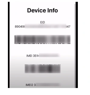 Device info