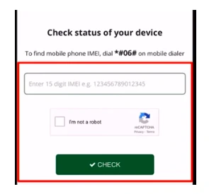 check status of device