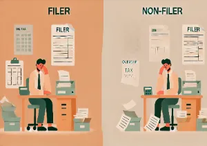 This Image is About  Filer Vs Non-Filer - A Comprehensive Guide