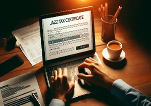 Image About  How to Get Your Jazz Tax Certificate