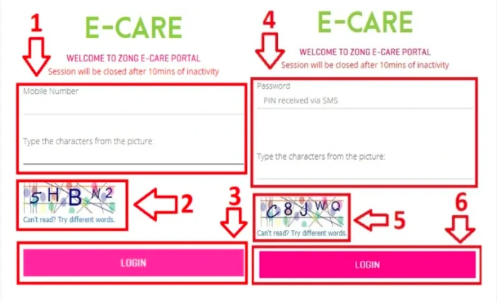  Zong E-Care Sign In