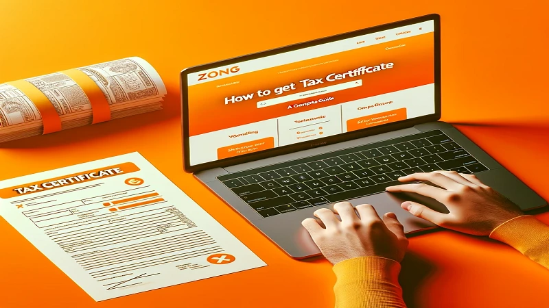 Acquiring Your Zong Tax Certificate